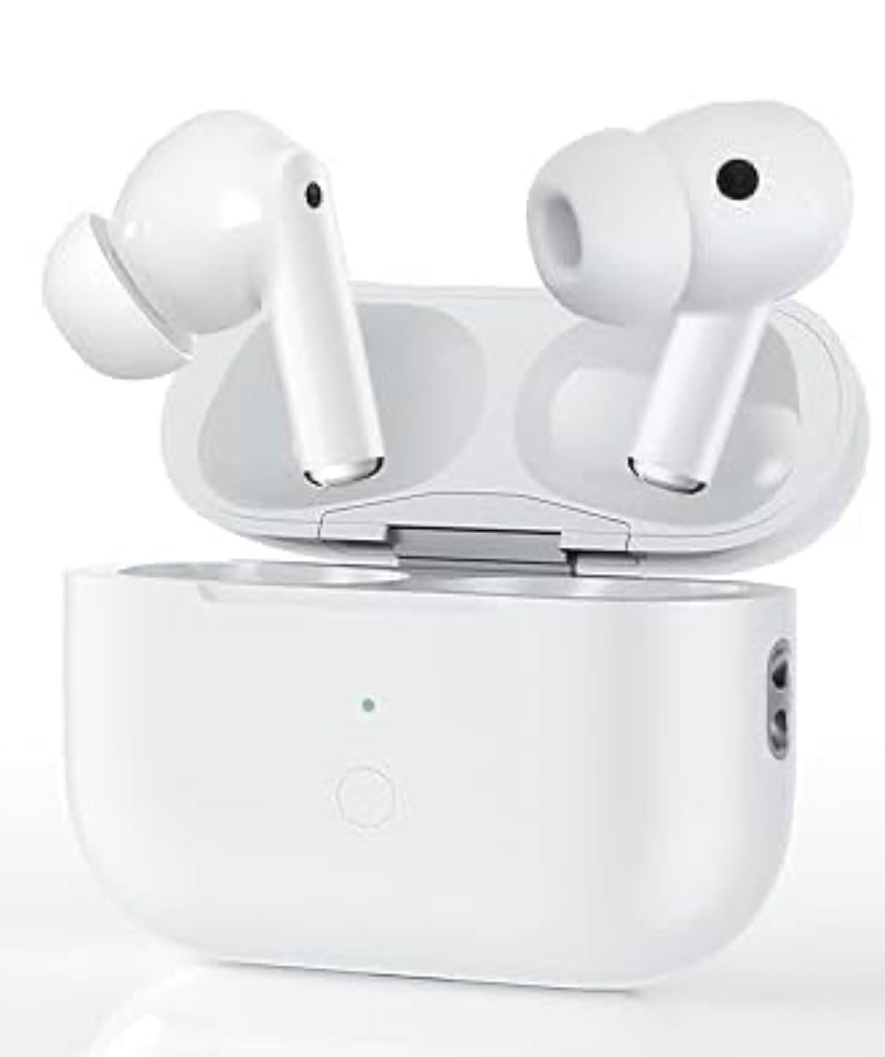 Airbuds Pro 2 for Apple iPhone 16 Pro with Type - C Charging Case (White) | TWS in - Ear Earphone | True Wireless Earbuds (SKL,12ABLACK) - CARTitCARTitCARTit