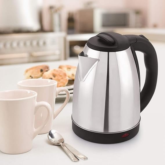 Scarlett Electric Kettle 2 Litre Multipurpose Large Size Tea Coffee Maker Water Boiler with Handle - CARTitCARTitCARTit