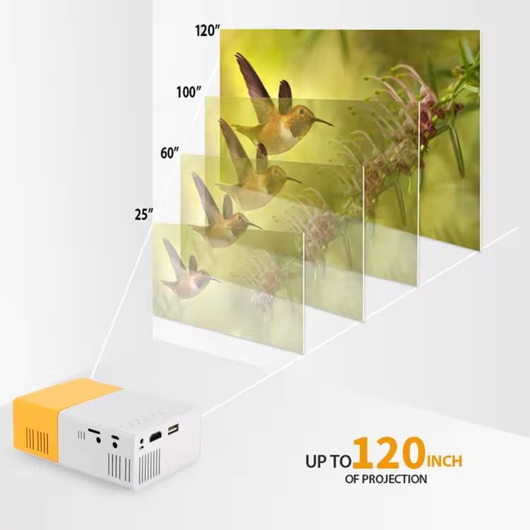 Pro Mini Projector – Portable HD Theater for Home, Kids & Travel - CARTitCARTitCARTit