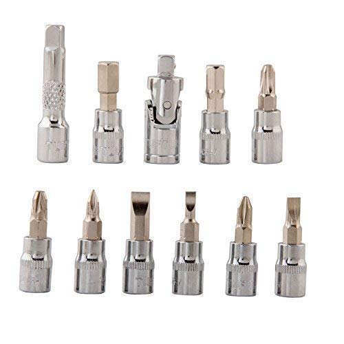 46 - in - 1 Multi - Purpose Hand Tool Kit With Screwdriver and 1/4 inch Drive Socket Set, Wrench Set, Precision Socket Set for Bike and Car Maintenance - CARTitCARTitCARTit