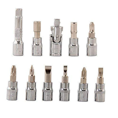46 - in - 1 Multi - Purpose Hand Tool Kit With Screwdriver and 1/4 inch Drive Socket Set, Wrench Set, Precision Socket Set for Bike and Car Maintenance - CARTitCARTitCARTit