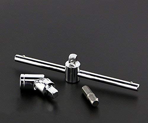 46 - in - 1 Multi - Purpose Hand Tool Kit With Screwdriver and 1/4 inch Drive Socket Set, Wrench Set, Precision Socket Set for Bike and Car Maintenance - CARTitCARTitCARTit