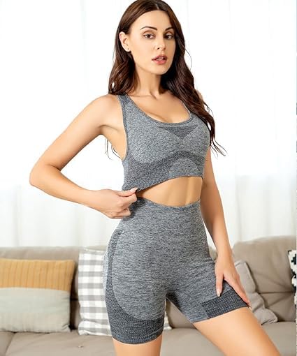 Shoppy Villa Women's High Waisted Yoga Shorts – Spandex Workout & Shapewear Booty Scrunch Shorts for Gym, Fitness, Running & Yoga - CARTitCARTitCARTit