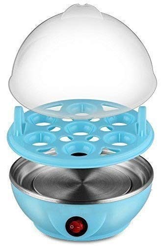 Egg Boiler Electric Automatic Off 7 Egg Poacher For Steaming, Cooking, Boiling And Frying, (350 Watts,Multicolor) - CARTitCARTitCARTit