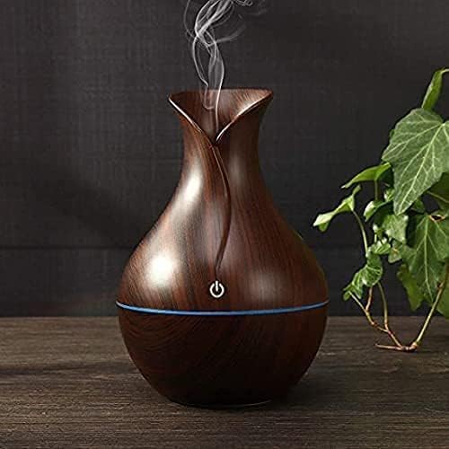 Wooden Cool Mist Humidifiers Essential Oil Diffuser Aroma Air Humidifier with Colorful Change for Office, humidifiers for Home, humidifier for Room (Wood Colour) - CARTitCARTitCARTit