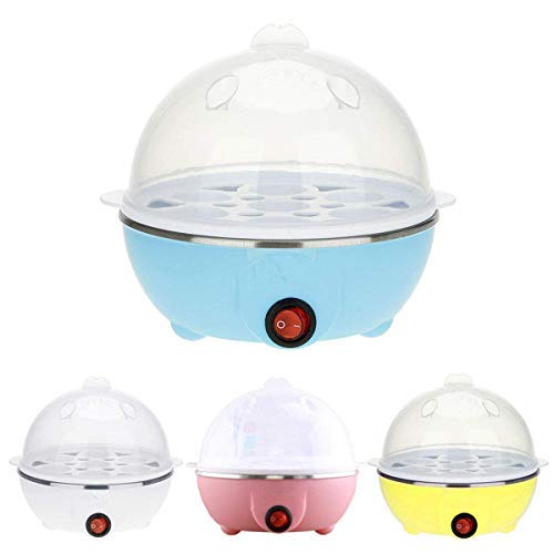 Egg Boiler Electric Automatic Off 7 Egg Poacher For Steaming, Cooking, Boiling And Frying, (350 Watts,Multicolor) - CARTitCARTitCARTit