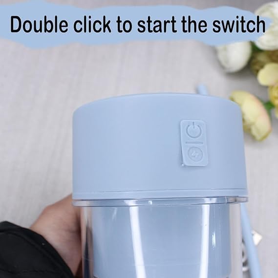Multifunctional Portable Juicer Cup with Straw | 420ml | USB Rechargeable | Travel - Friendly Mini Blender for Smoothies & Juices - CARTitCARTitCARTit