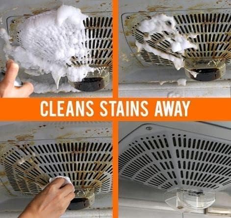 Kitchen Cleaner Spray Oil & Grease Stain Remover Stove & Chimney Cleaner Spray Non - Flammable Nontoxic Magic Degreaser Spray for Kitchen Gas Stove Cleaning (Kitchen Cleaner Spray 500 ml) - CARTitCARTitCARTit