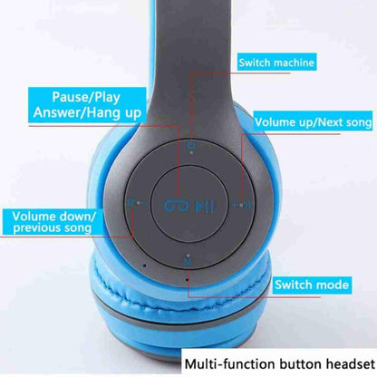 A Connect Z P47 Wireless Headphone – Bluetooth Headset with Mic, Sports Over - Ear Design, Stereo Sound - CARTitCARTitCARTit