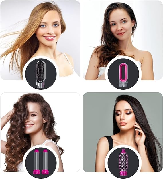 5 - in - 1 Hot Air Styler – Your All - in - One Hair Tool - CARTitCARTitCARTit