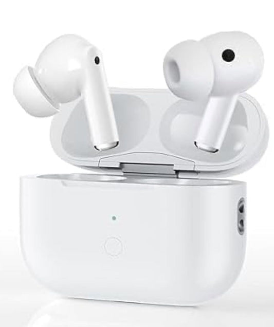 Airbuds Pro 2 for Apple iPhone 16 Pro with Type - C Charging Case (White) | TWS in - Ear Earphone | True Wireless Earbuds (SKL,12ABLACK) - CARTitCARTitCARTit