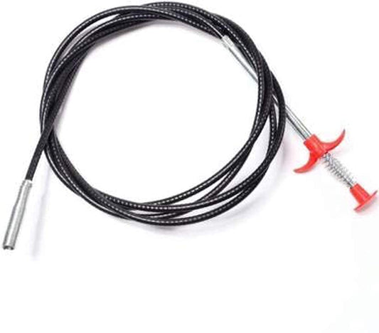 Stainless Steel Drain Pipe Cleaning Spring Stick, Hair Catching Pipe Cleaning Claw Wire, Sink Stick Sewer Sink Tub Dredge Remover, Spring Drain Basin Cleaner Tool (160 Cm) - CARTitCARTitCARTit