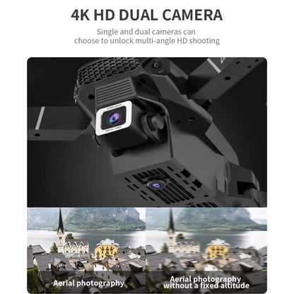 E88 Drone with 1080P Camera – Dual Battery | One - Key Takeoff/Landing, Altitude Hold, Obstacle Avoidance, 360° Flip, Aerial Photography Drone - CARTitCARTitCARTit