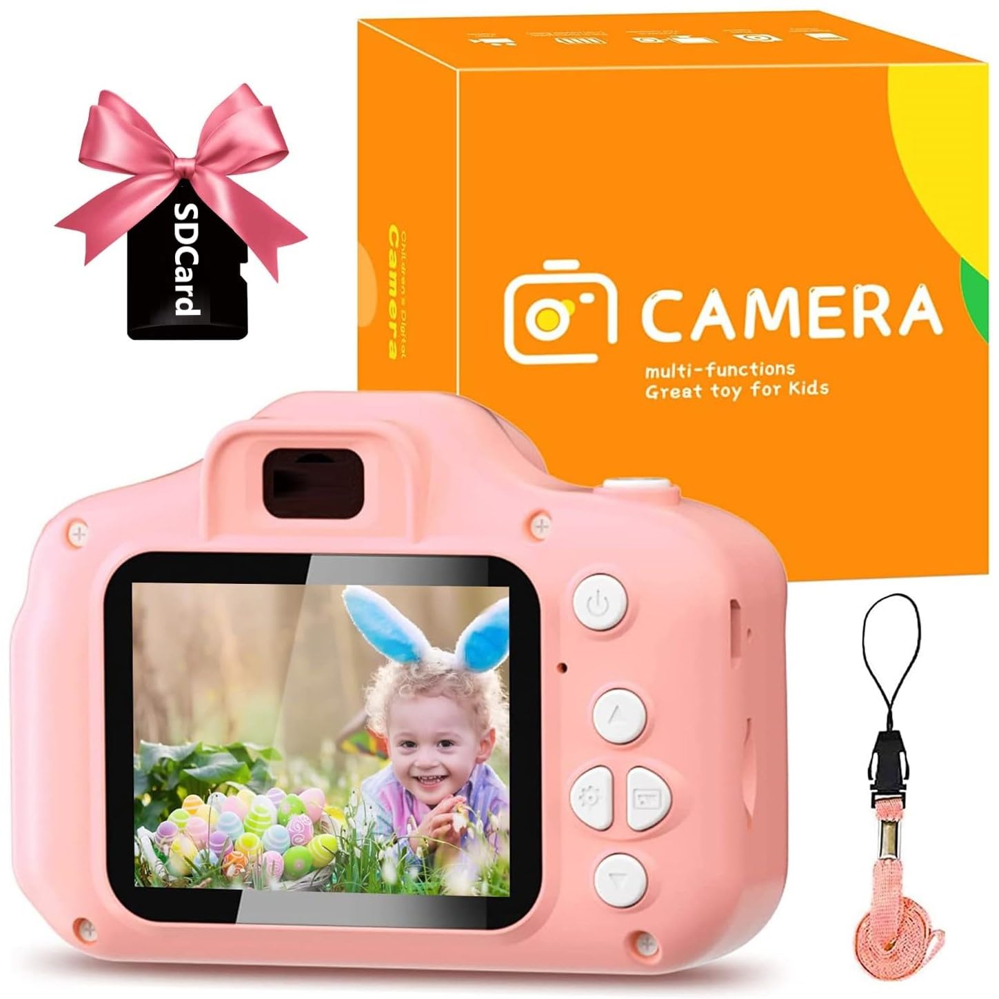 Digital Camera for Kids – Ages 4 - 14 | HD Photo & Video | Rose Pink - CARTitCARTitCARTit