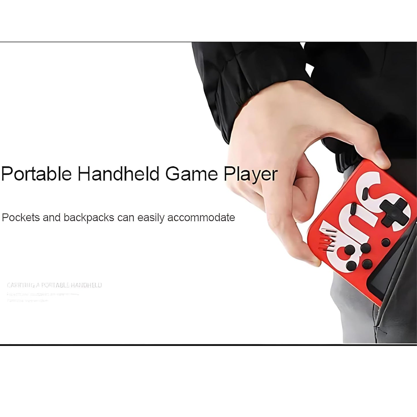 Sup 400 in 1 Handheld Mini Retro Video Game Box Also Connect with TV Option for Kids with Games Like Super Mario Bros Contra Islander Bomber Man Etc. (Color As Per Availability) - CARTitCARTitCARTit