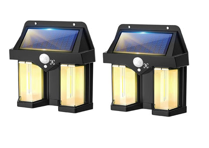 THE DIFFERENCE CL - 228 Solar Sensor Light Human Body Induction Light Operated Outdoor Wall Lamps Home Decorative Wall Lamp Lights Solar Garden Lights - CARTitCARTitCARTit