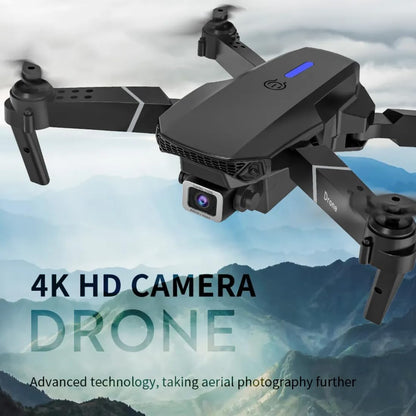 E88 Drone with 1080P Camera – Dual Battery | One - Key Takeoff/Landing, Altitude Hold, Obstacle Avoidance, 360° Flip, Aerial Photography Drone - CARTitCARTitCARTit