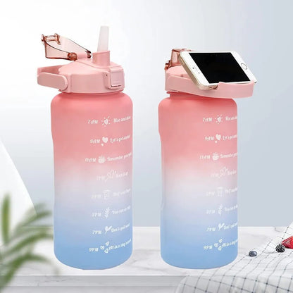 3 - in - 1 Motivational Water Bottle Set: Stay Hydrated All Day - CARTitJAGDISH ENTERPRISES TradersCARTit