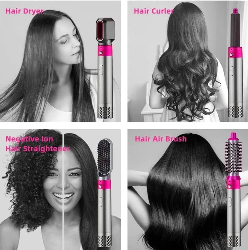 5 - in - 1 Hot Air Styler – Your All - in - One Hair Tool - CARTitCARTitCARTit