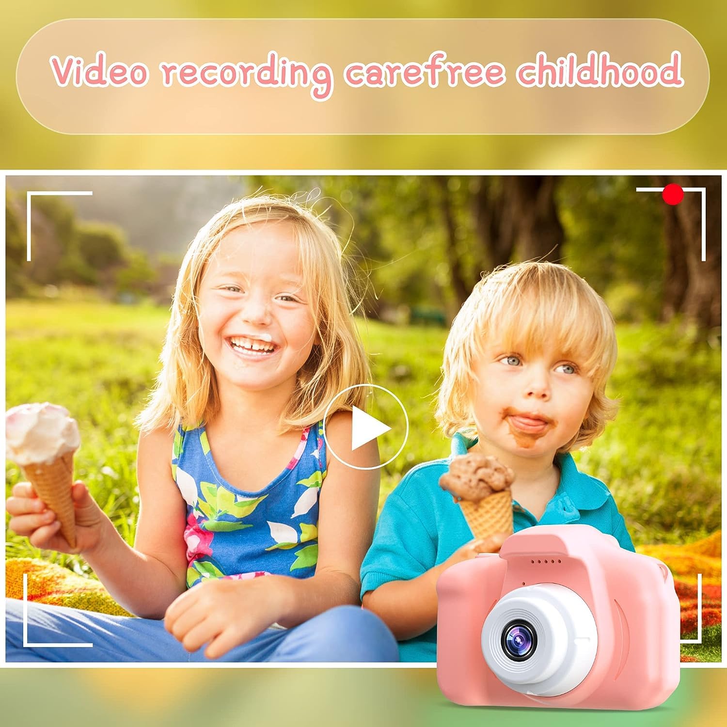 Digital Camera for Kids – Ages 4 - 14 | HD Photo & Video | Rose Pink - CARTitCARTitCARTit