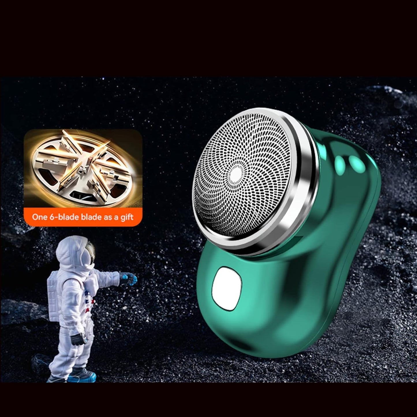 Electric Razor for Men – Mini Portable Shaver | Pocket - Size Wet & Dry USB Rechargeable Grooming Razor for Travel & Daily Use - CARTitCARTitCARTit