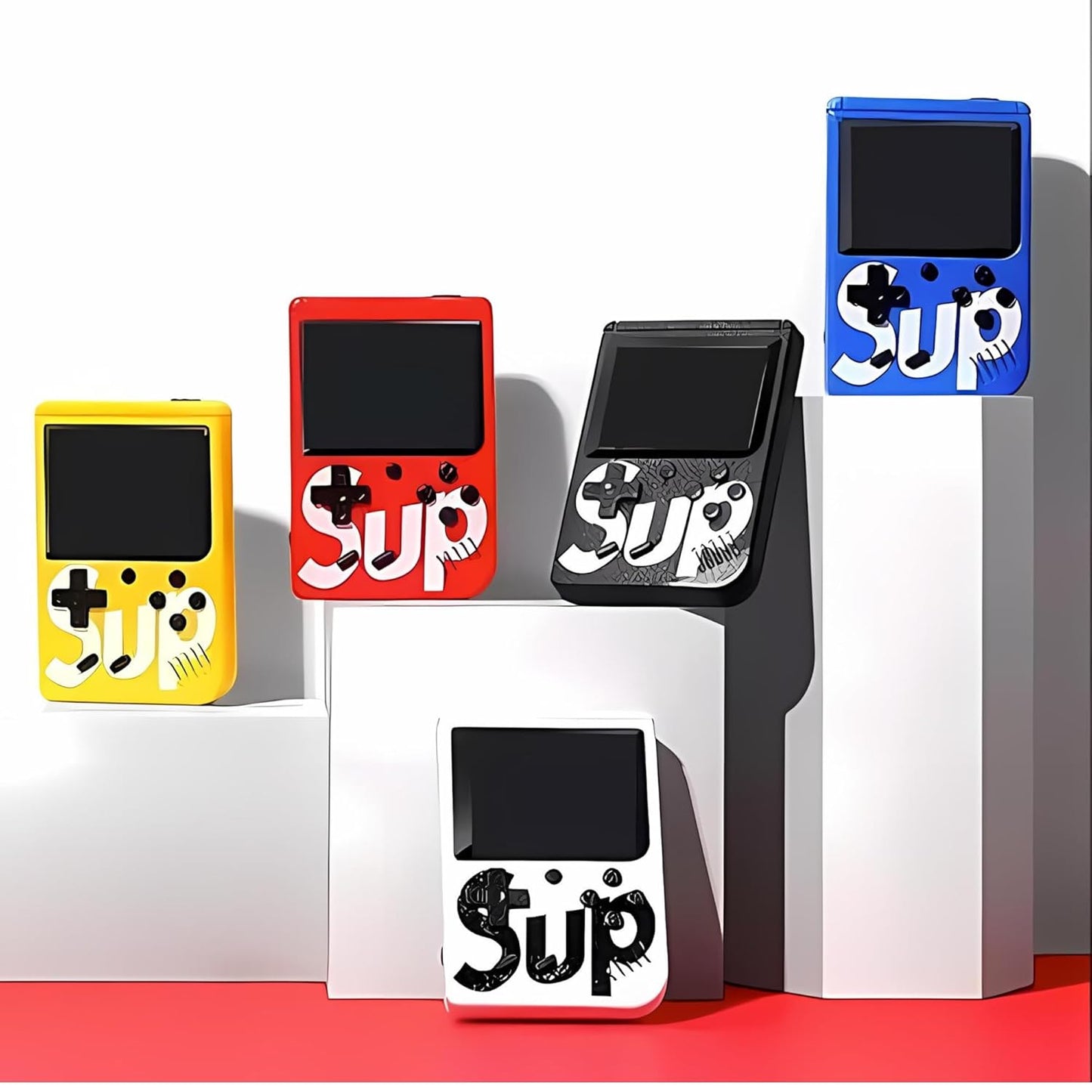Sup 400 in 1 Handheld Mini Retro Video Game Box Also Connect with TV Option for Kids with Games Like Super Mario Bros Contra Islander Bomber Man Etc. (Color As Per Availability) - CARTitCARTitCARTit