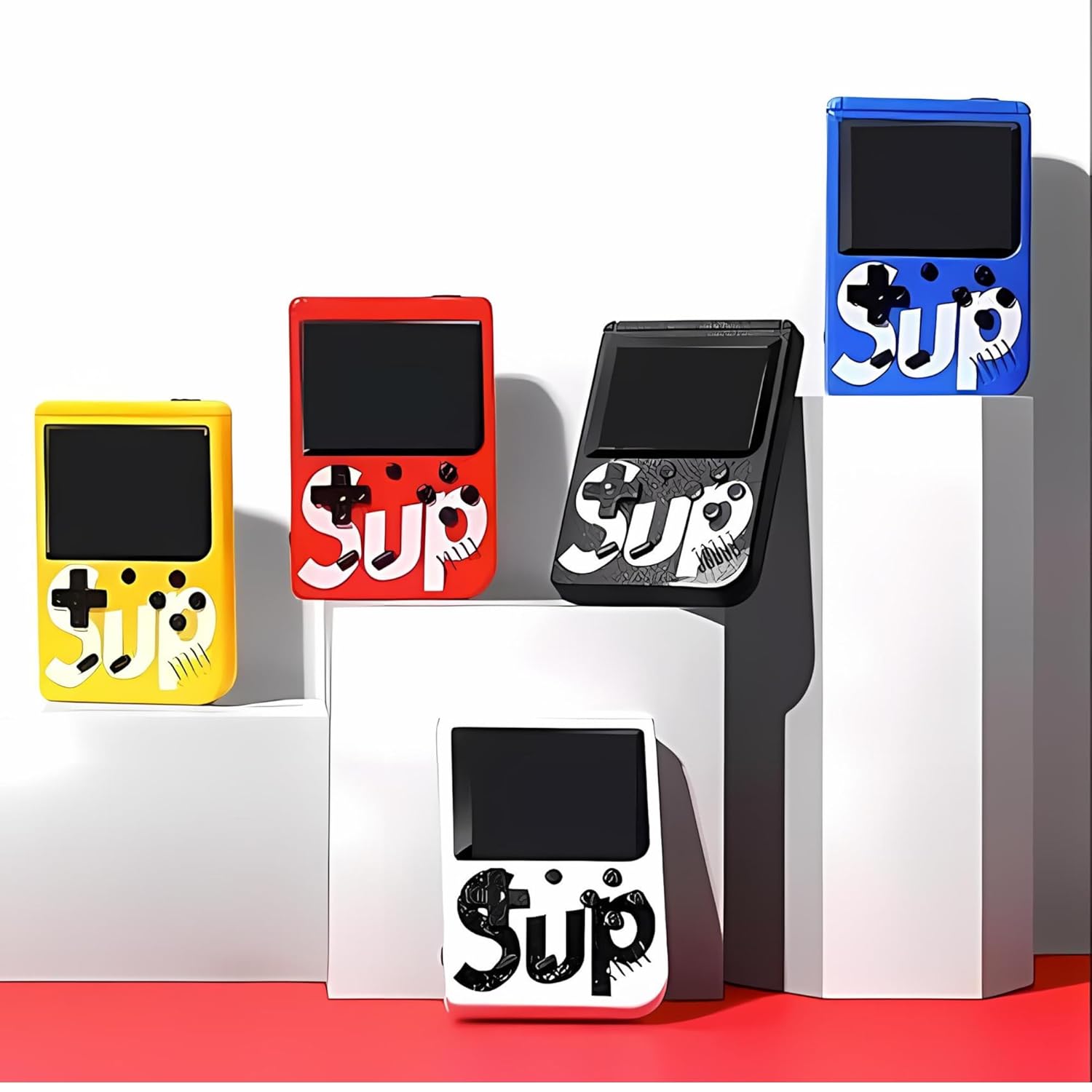 Sup 400 in 1 Handheld Mini Retro Video Game Box Also Connect with TV Option for Kids with Games Like Super Mario Bros Contra Islander Bomber Man Etc. (Color As Per Availability) - CARTitCARTitCARTit