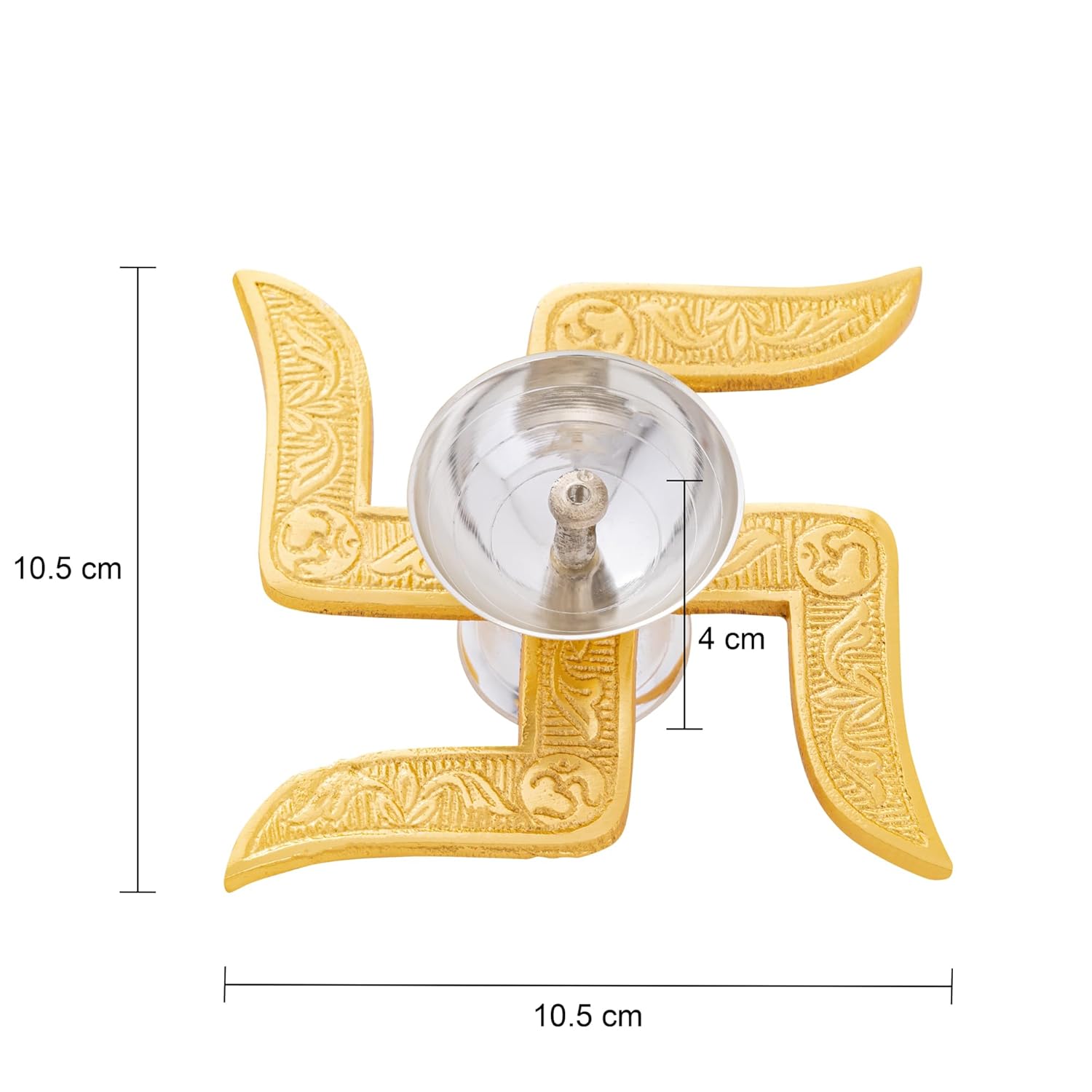 Diya for Puja | Pack of 1 | Diwali Pooja Decoration | Akhand Diya | Corporate and Wedding Gift - CARTitCARTitCARTit