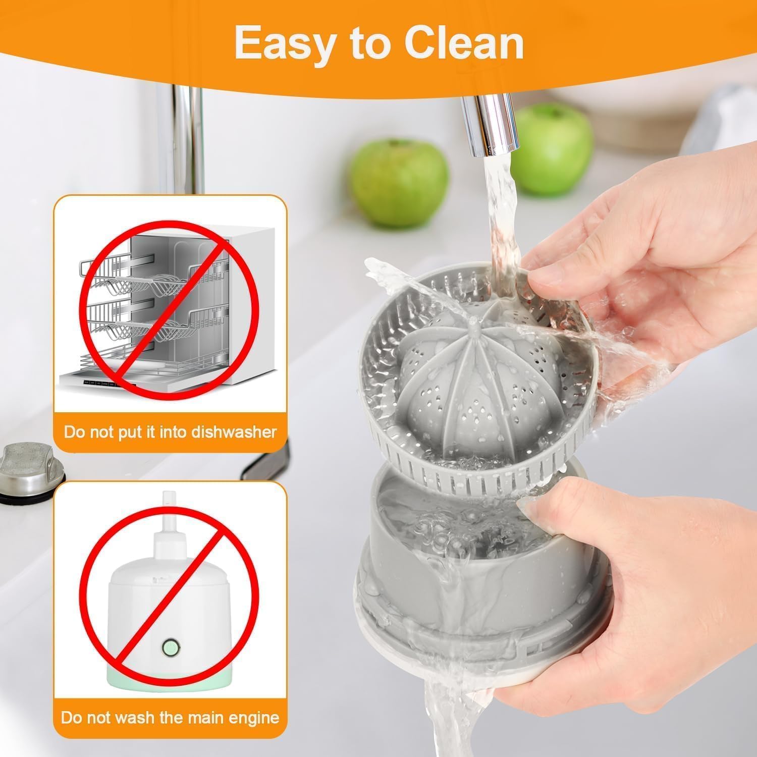Electric Orange Juicer Machine – Wireless Citrus Press Juicer, Manual Mosambi Juice Maker, Instant Juice Machine (200ML, 45W Mini Portable) - CARTitCARTitCARTit