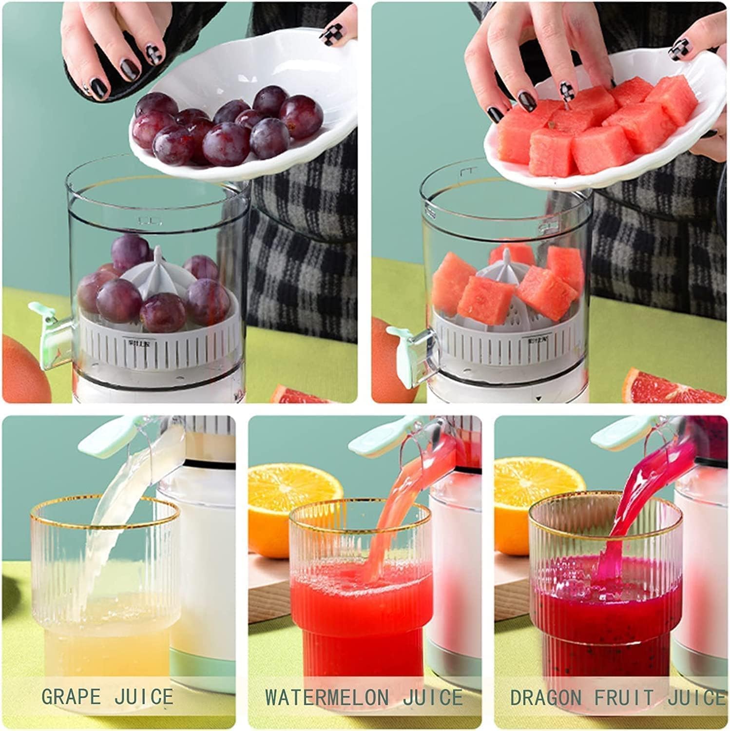 Electric Orange Juicer Machine – Wireless Citrus Press Juicer, Manual Mosambi Juice Maker, Instant Juice Machine (200ML, 45W Mini Portable) - CARTitCARTitCARTit