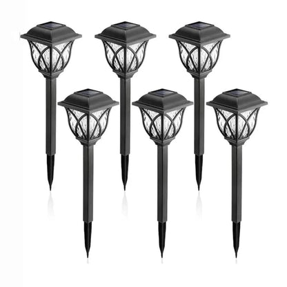 Outdoor Solar LED Lights – Combo Pack of 2 | Soft Ambient Lighting for Garden, Pathways, Walkways, Landscaping, and Driveways - CARTitCARTitCARTit