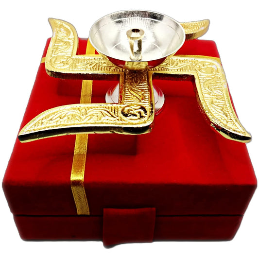 Diya for Puja | Pack of 1 | Diwali Pooja Decoration | Akhand Diya | Corporate and Wedding Gift - CARTitCARTitCARTit