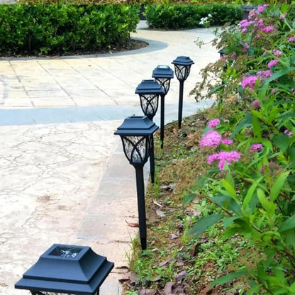 Outdoor Solar LED Lights – Combo Pack of 2 | Soft Ambient Lighting for Garden, Pathways, Walkways, Landscaping, and Driveways - CARTitCARTitCARTit